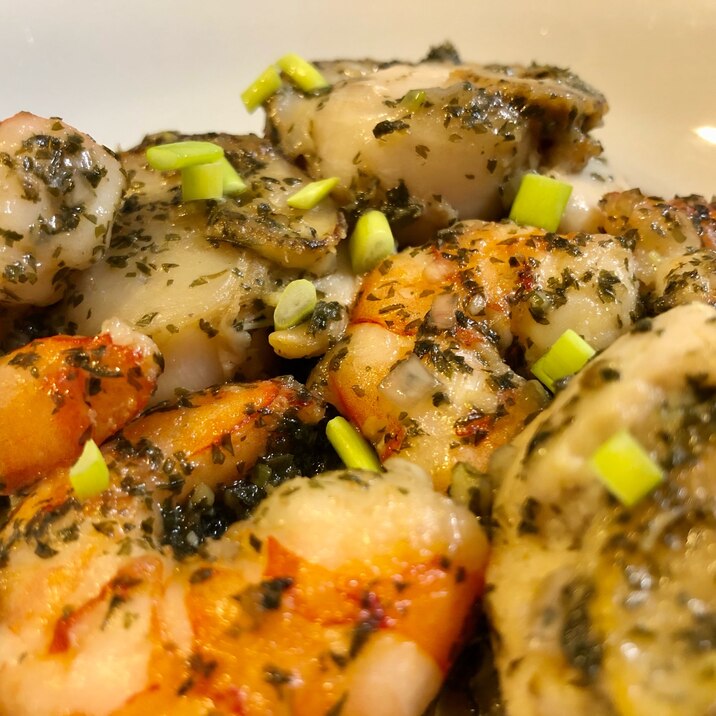 白ワインと エビとホタテのフレンチ風バター焼き レシピ 作り方 By St1225 楽天レシピ 白ワインと エビとホタテのフレンチ風バター焼き レシピ 作り方 By St1225 楽天レシピ